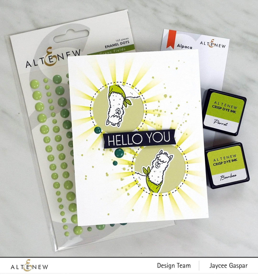 Photocentric Clear Stamps Alpaca Stamp Set