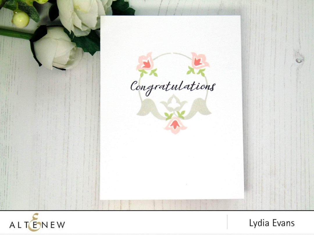 Photocentric Clear Stamps Arabesque Medallion Stamp Set