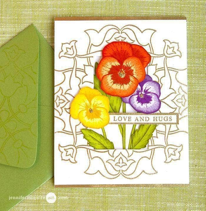 Photocentric Clear Stamps Arabesque Medallion Stamp Set