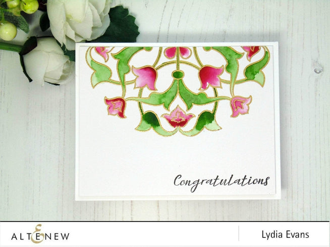 Photocentric Clear Stamps Arabesque Medallion Stamp Set
