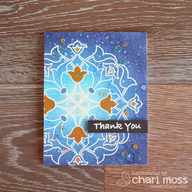 Photocentric Clear Stamps Arabesque Medallion Stamp Set