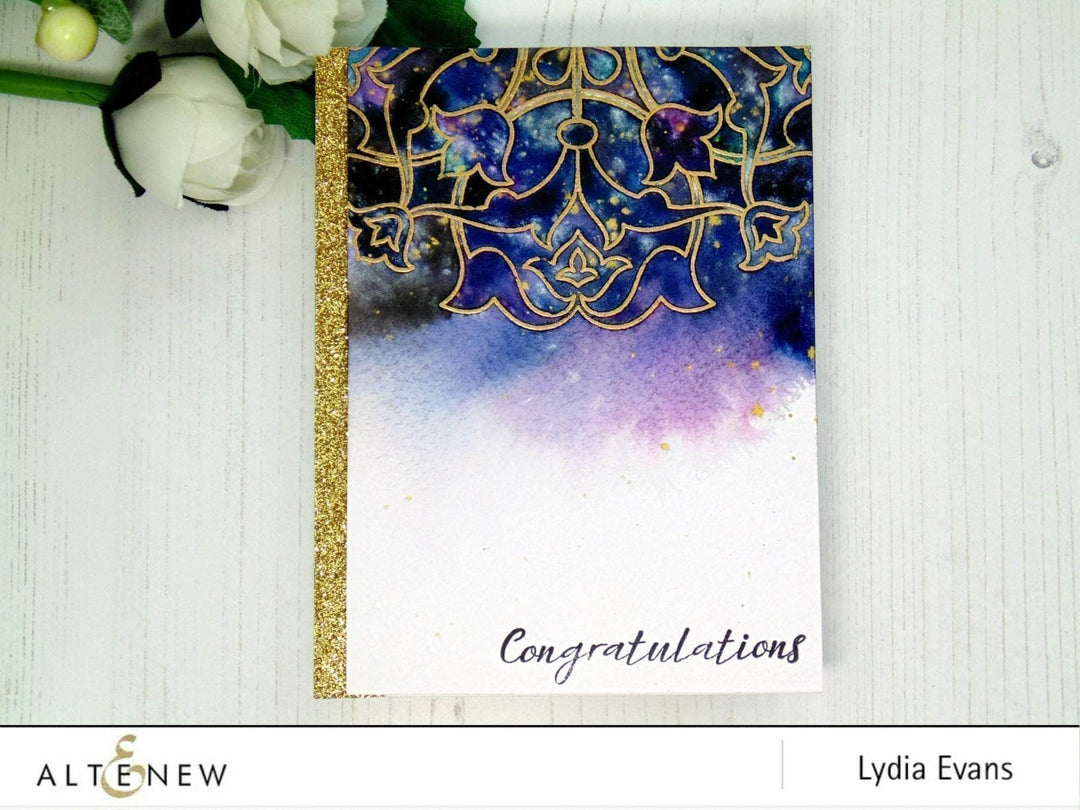 Arabesque Medallion Stamp Set