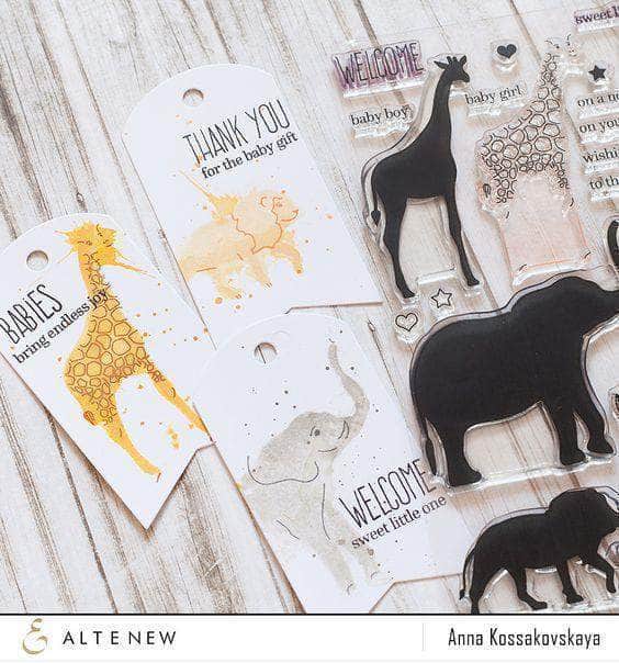 Photocentric Clear Stamps Baby Zoo Stamp Set
