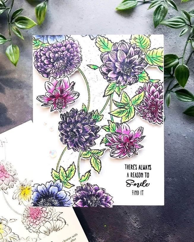 Photocentric Clear Stamps Beautiful Blossoms Stamp Set