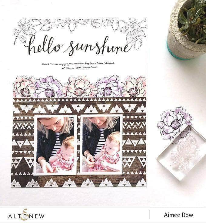 PMA Industries, Inc. Clear Stamps Beautiful Day Stamp Set
