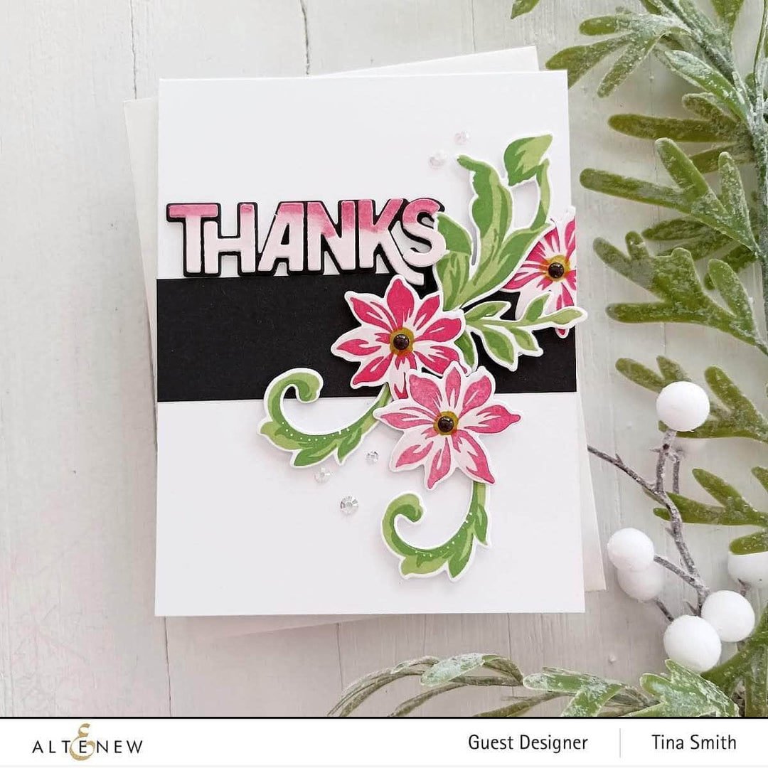 Photocentric Clear Stamps Blissful Blossoms Stamp Set