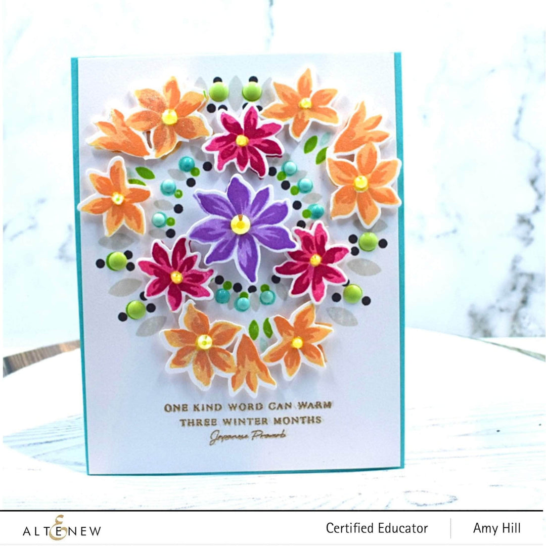 Photocentric Clear Stamps Blissful Blossoms Stamp Set
