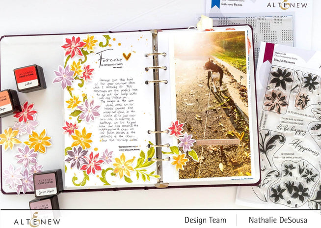 Photocentric Clear Stamps Blissful Blossoms Stamp Set