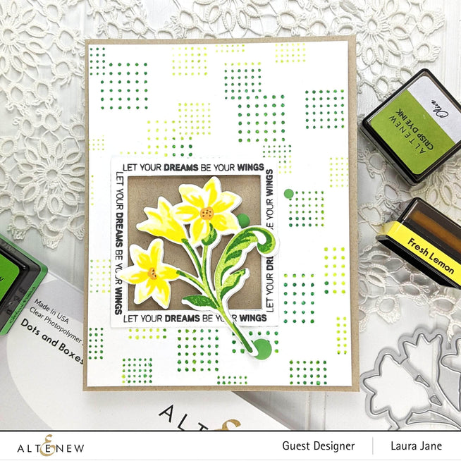 Photocentric Clear Stamps Blissful Blossoms Stamp Set