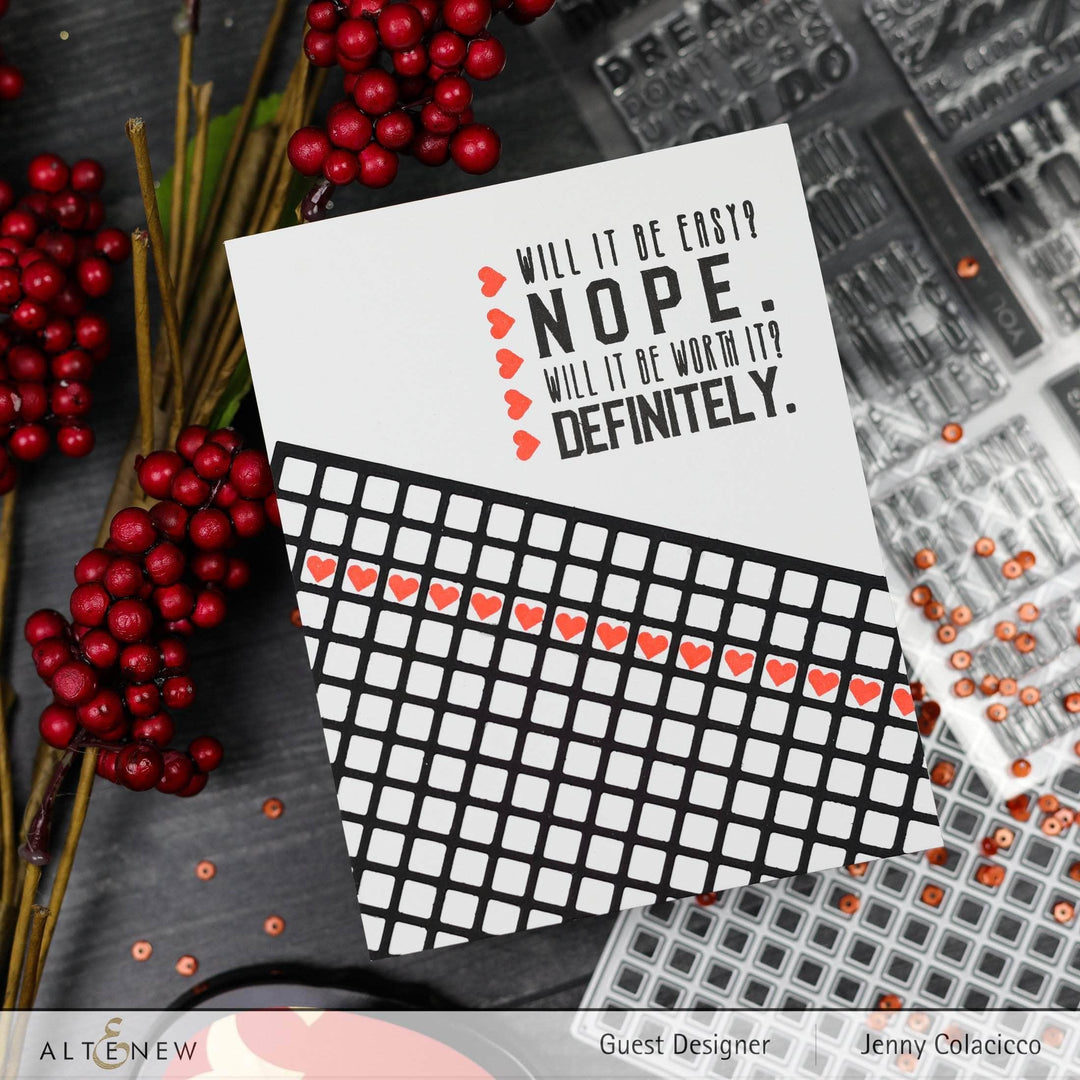 Photocentric Clear Stamps Block Sentiments Stamp Set