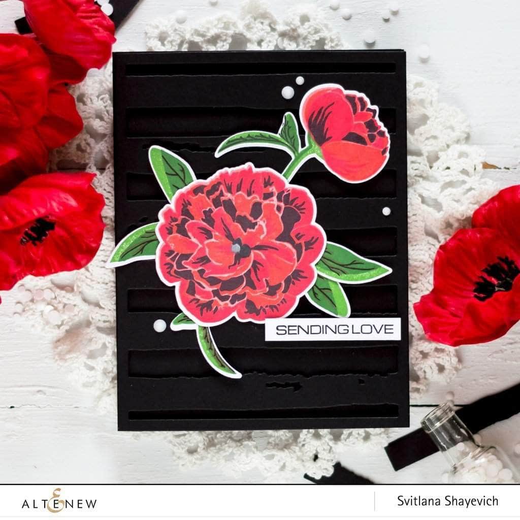 Photocentric Clear Stamps Bloom & Bud Stamp Set