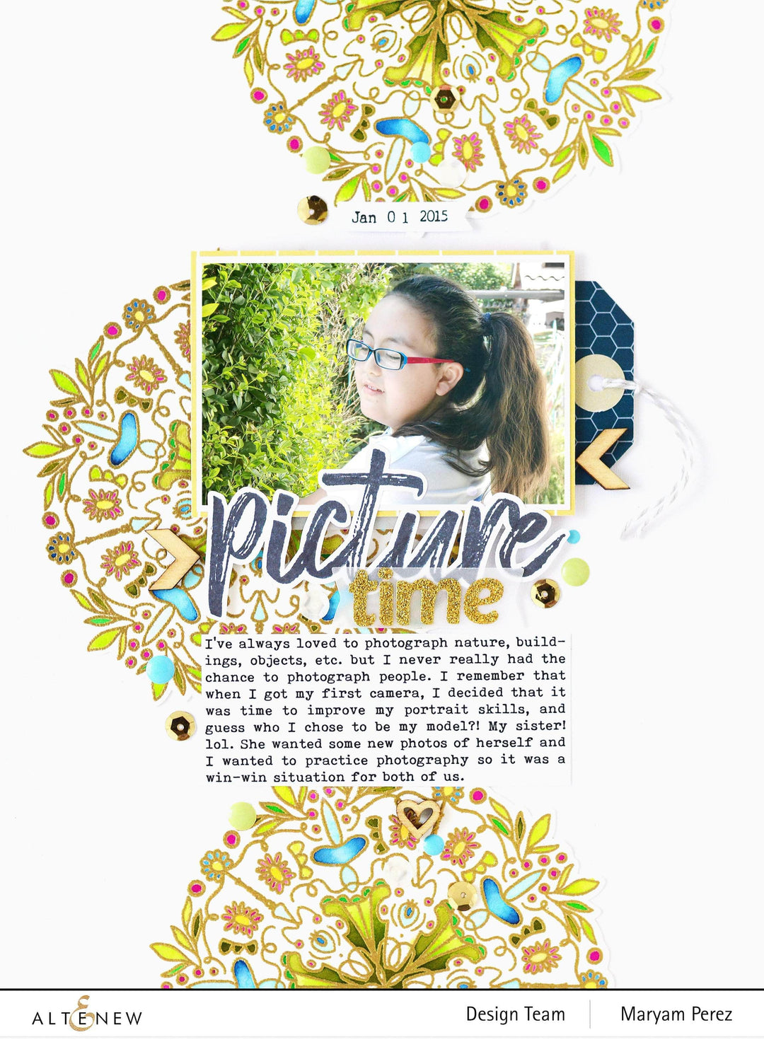 Photocentric Clear Stamps Blooming Mandalas Stamp Set