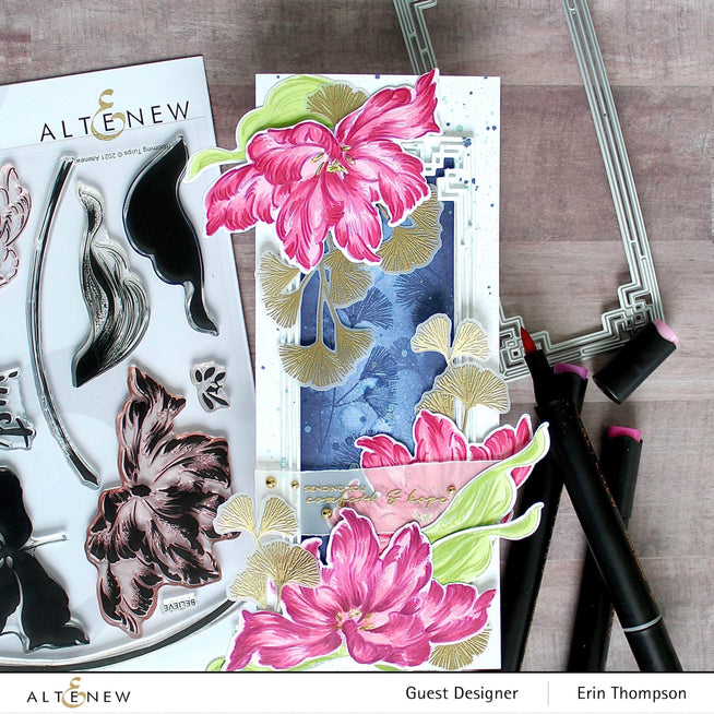 Photocentric Clear Stamps Blooming Tulips Stamp Set