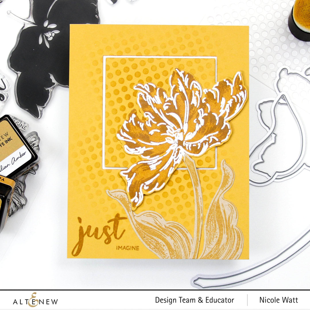 Photocentric Clear Stamps Blooming Tulips Stamp Set