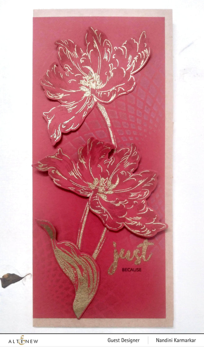 Photocentric Clear Stamps Blooming Tulips Stamp Set