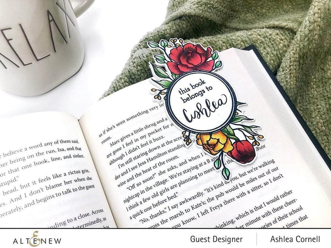 Photocentric Clear Stamps Book Club Stamp Set