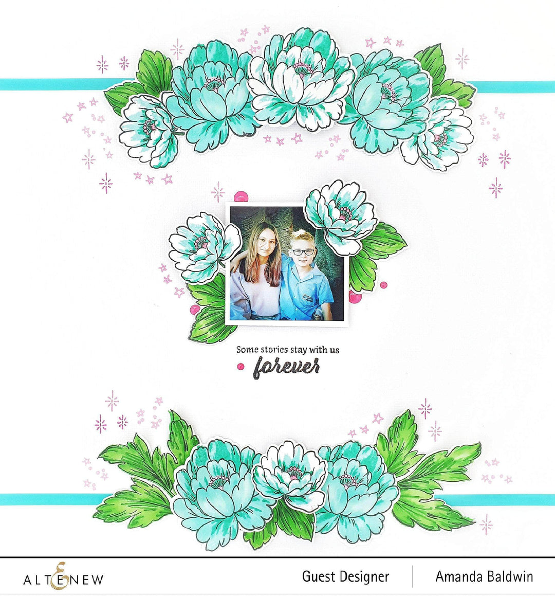 Photocentric Clear Stamps Book Engravings Stamp Set