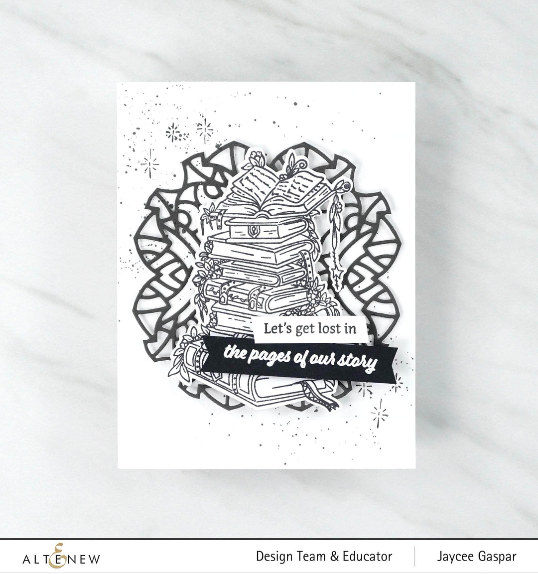 Photocentric Clear Stamps Books Are Magic Stamp Set