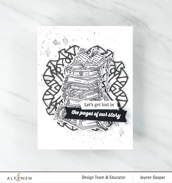 Photocentric Clear Stamps Books Are Magic Stamp Set
