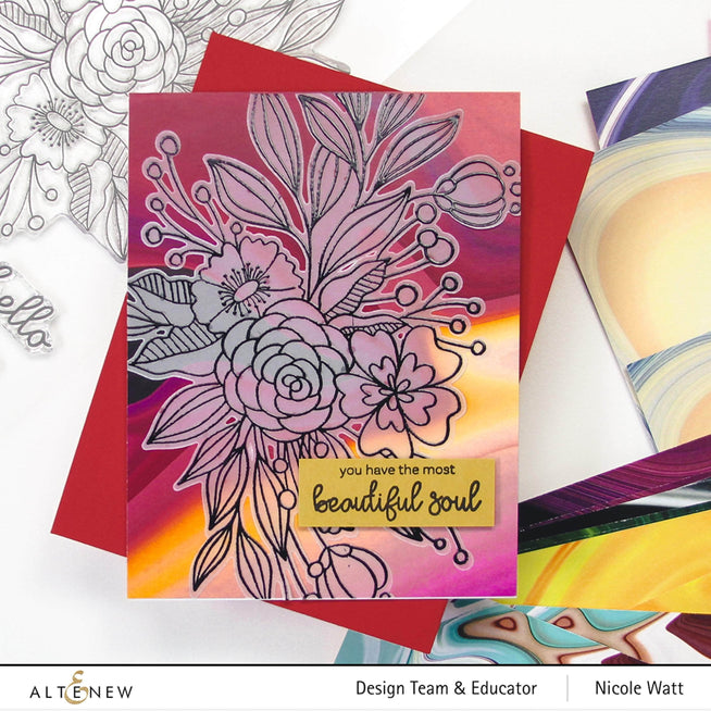 Photocentric Clear Stamps Bouquet of Love Stamp Set
