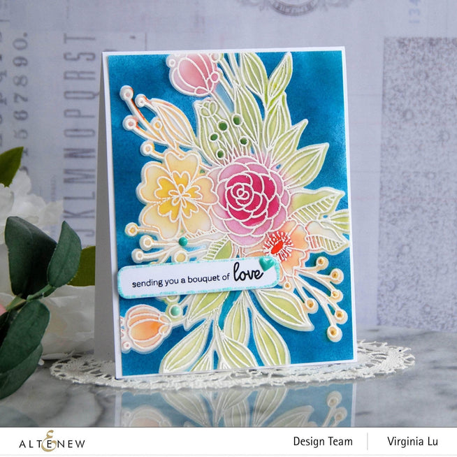 Photocentric Clear Stamps Bouquet of Love Stamp Set