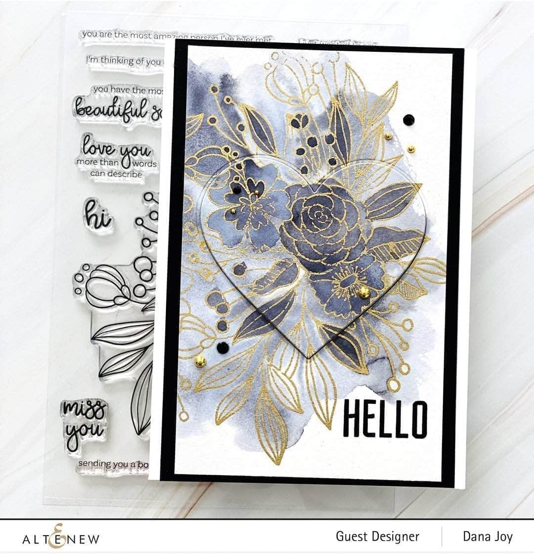 Photocentric Clear Stamps Bouquet of Love Stamp Set