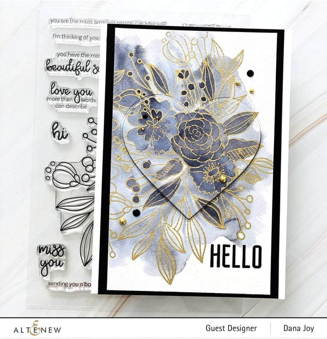Photocentric Clear Stamps Bouquet of Love Stamp Set