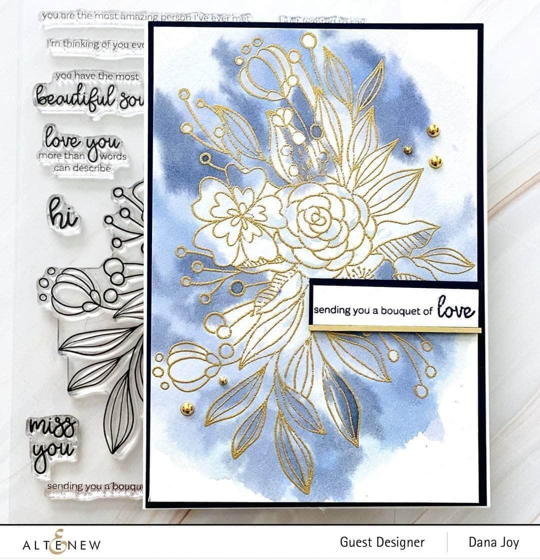 Photocentric Clear Stamps Bouquet of Love Stamp Set