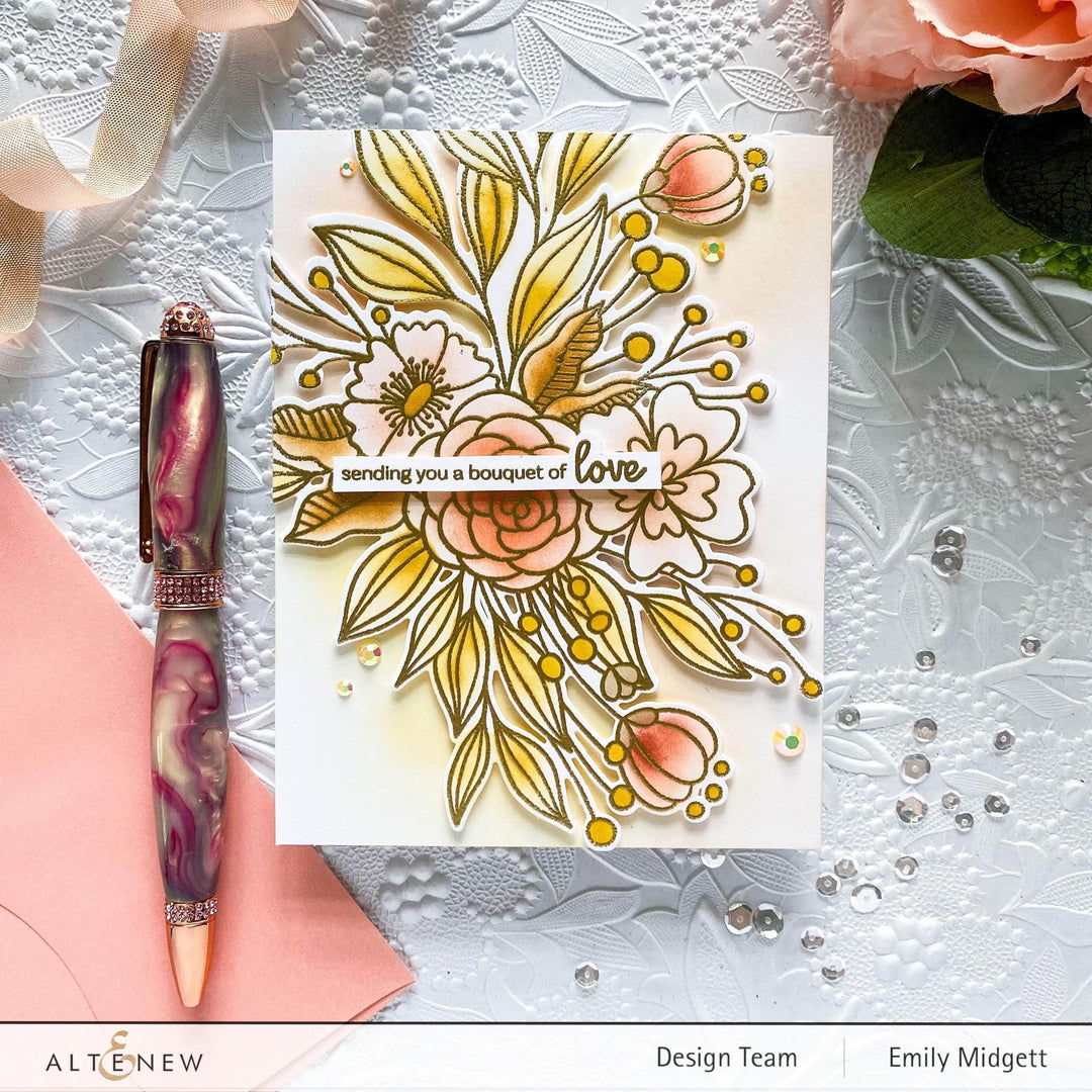 Photocentric Clear Stamps Bouquet of Love Stamp Set