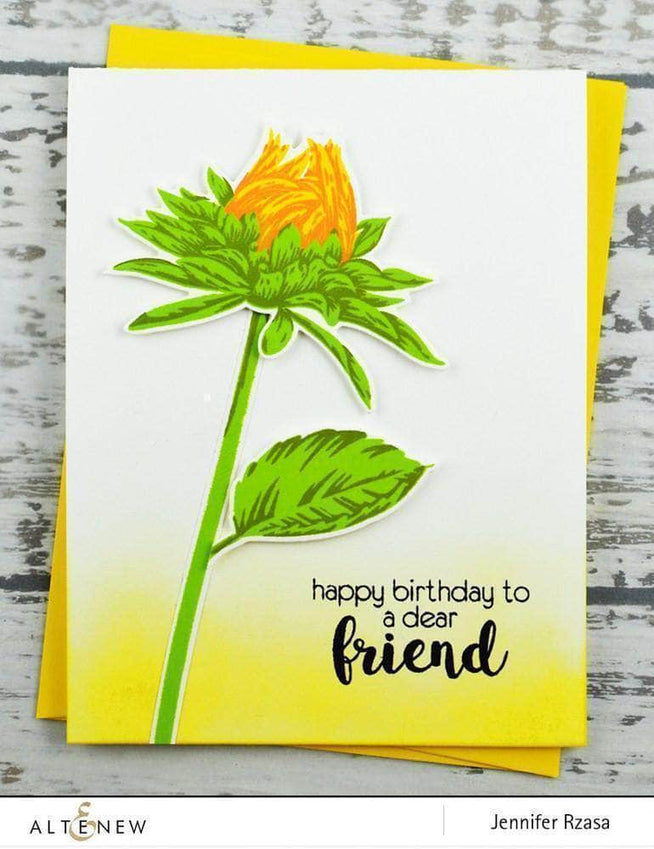 Photocentric Clear Stamps Budding Thanks Stamp Set