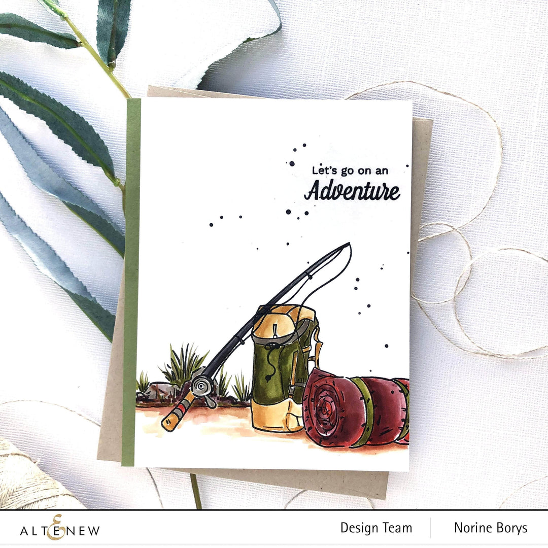 Photocentric Clear Stamps Camp Life Stamp Set