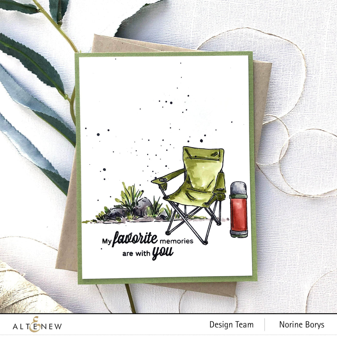 Photocentric Clear Stamps Camp Life Stamp Set