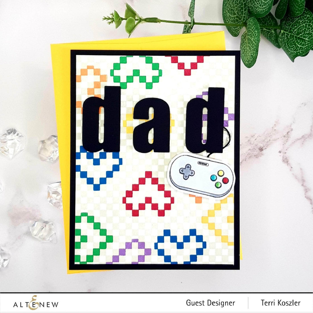 Photocentric Clear Stamps Checkerboard Stamp Set