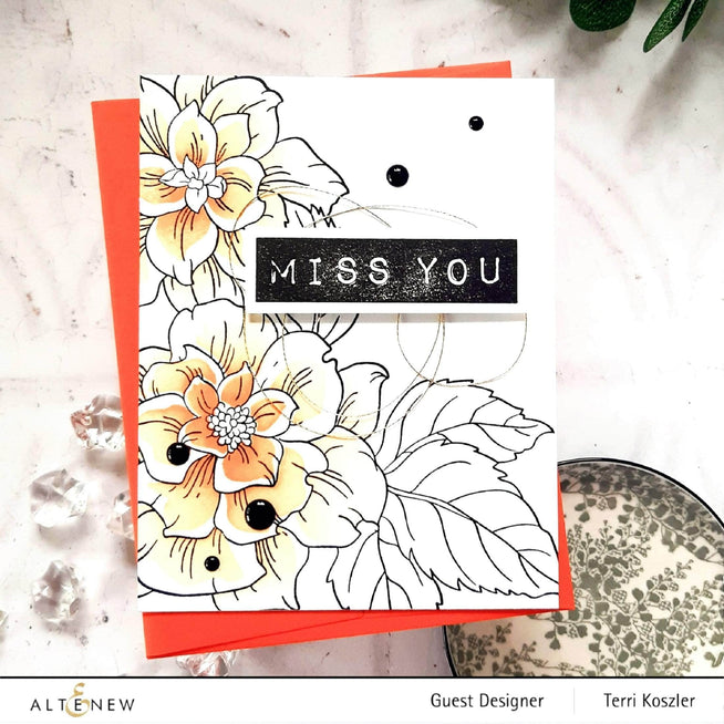 Photocentric Clear Stamps Courageous You Stamp Set