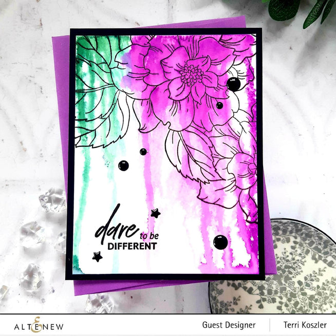 Photocentric Clear Stamps Courageous You Stamp Set