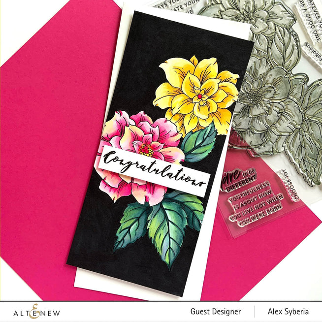 Photocentric Clear Stamps Courageous You Stamp Set