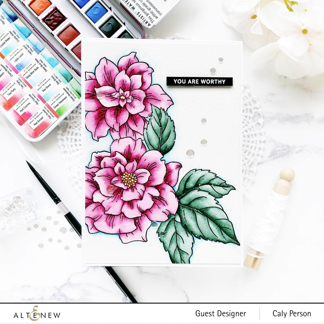 Photocentric Clear Stamps Courageous You Stamp Set