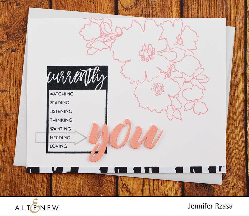 Photocentric Clear Stamps Currently Stamp Set