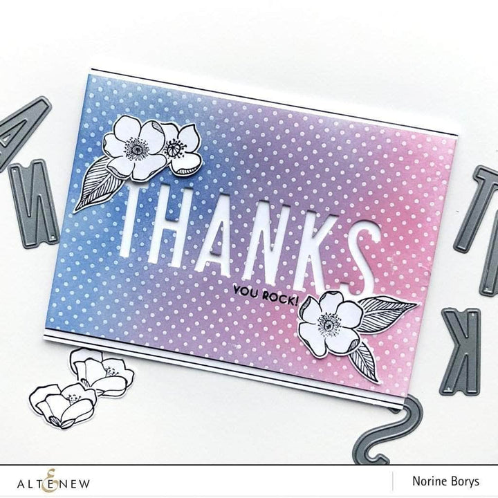 Photocentric Clear Stamps Dainty Swiss Dots Stamp Set