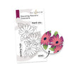 PMA Industries, Inc. Clear Stamps Dazzling Flowers - Cineraria Stamp Set