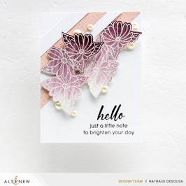 PMA Industries, Inc. Clear Stamps Dazzling Flowers - Cineraria Stamp Set
