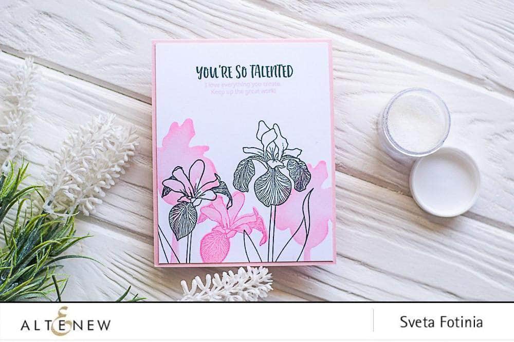 Photocentric Clear Stamps Enchanted Iris Stamp Set