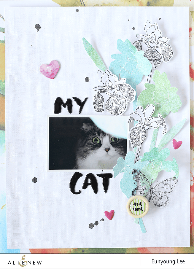 Photocentric Clear Stamps Enchanted Iris Stamp Set