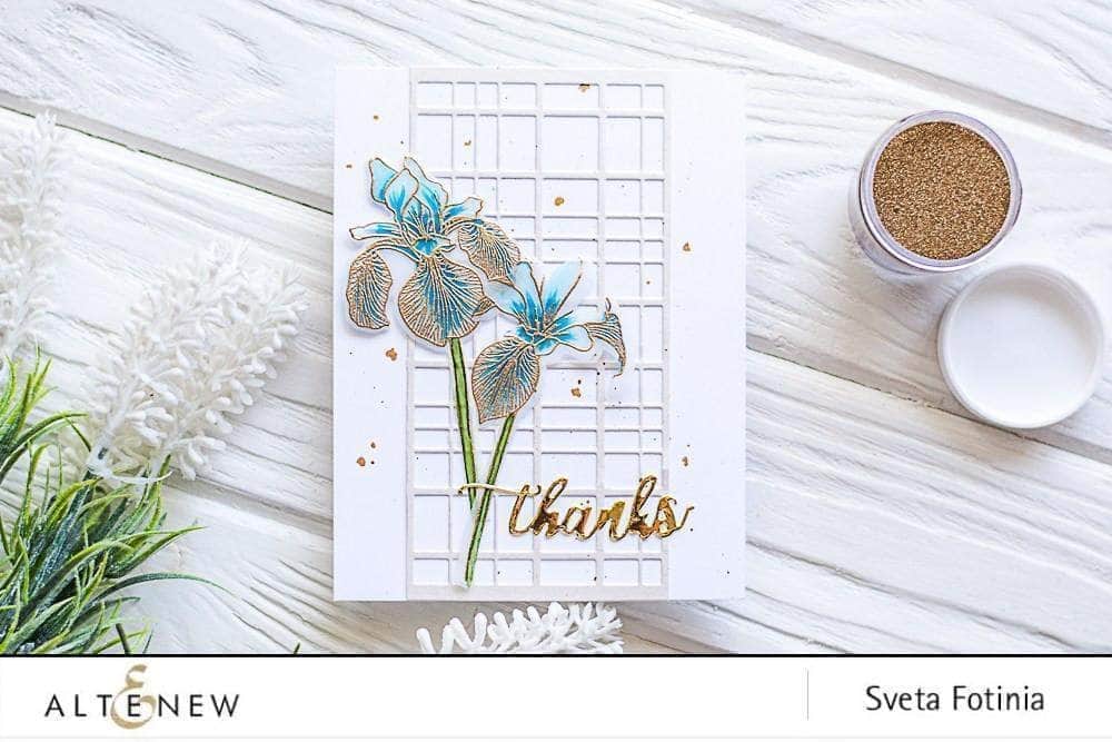 Photocentric Clear Stamps Enchanted Iris Stamp Set