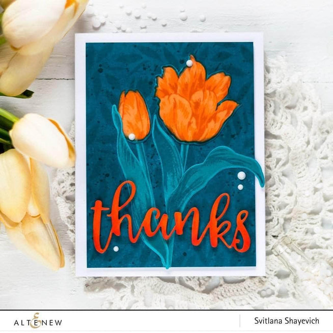 Photocentric Clear Stamps Exotic Tulips Stamp Set