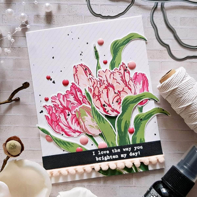 Photocentric Clear Stamps Exotic Tulips Stamp Set