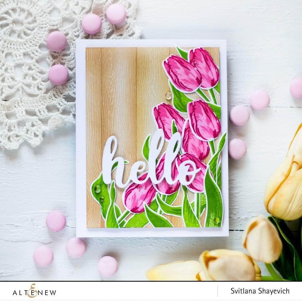 Photocentric Clear Stamps Exotic Tulips Stamp Set