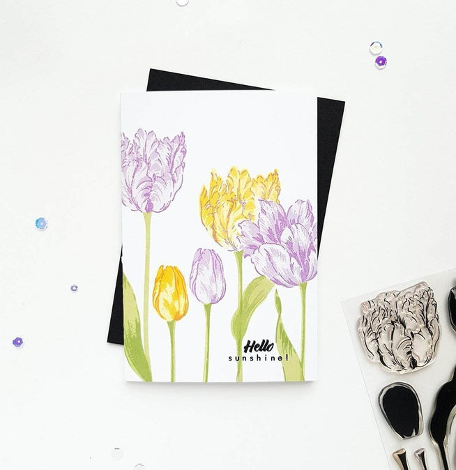 Photocentric Clear Stamps Exotic Tulips Stamp Set