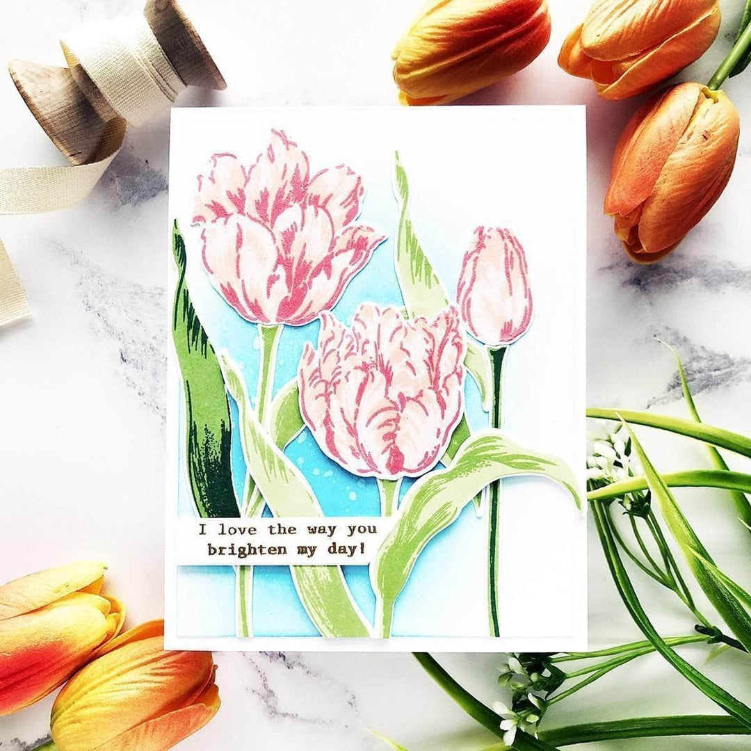 Photocentric Clear Stamps Exotic Tulips Stamp Set