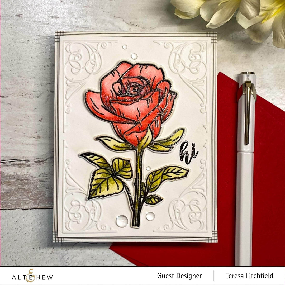 Photocentric Clear Stamps Fairy Tale Rose Stamp Set